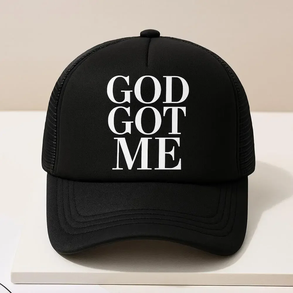 God Got Me Snapback Trucker Hat